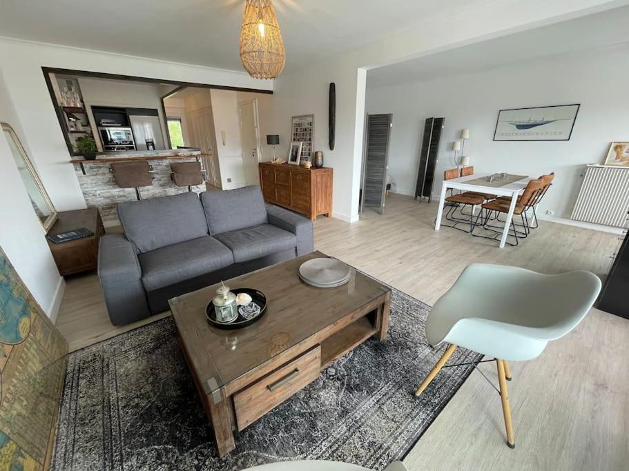 Bel Appartement Spacieux Et Lumineux Sur Le Port La Baule-Escoublac Luaran gambar