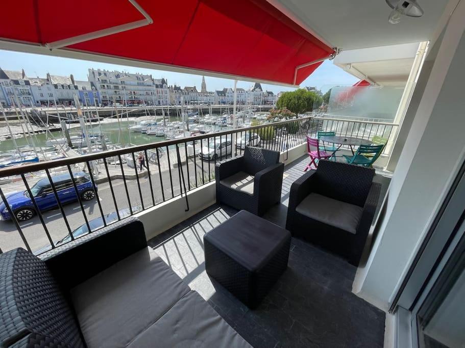 Bel Appartement Spacieux Et Lumineux Sur Le Port La Baule-Escoublac Luaran gambar